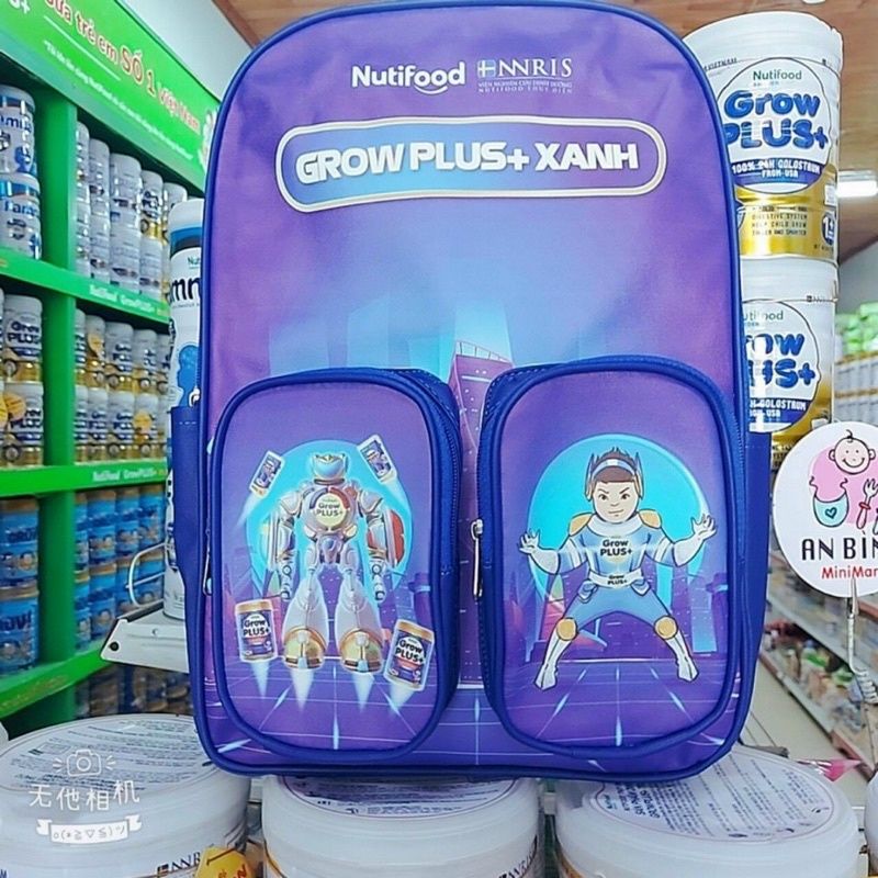 Balo trẻ em growplus hkm nutifood