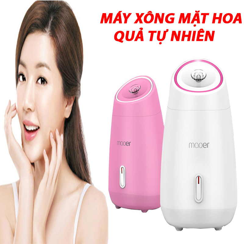 Máy Xông Mặt Hoa Quả MAOER - Máy Xông Mặt Bằng Nguyên Liệu Thiên Nhiên - Giúp Thông Thoáng Lỗ Chân Lông - Cho Da Mặt Hấp Thụ Dưỡng Chất Dễ Dàng - An Toàn & Hiệu Quả - Mang Lại Làn Da Mịn Màng Sau Lần Đầu Sử Dụng - BH 12 THÁNG
