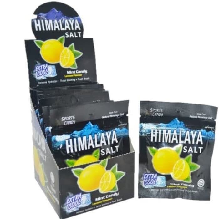 Kẹo chanh muối himalaya salt hộp 12 gói
