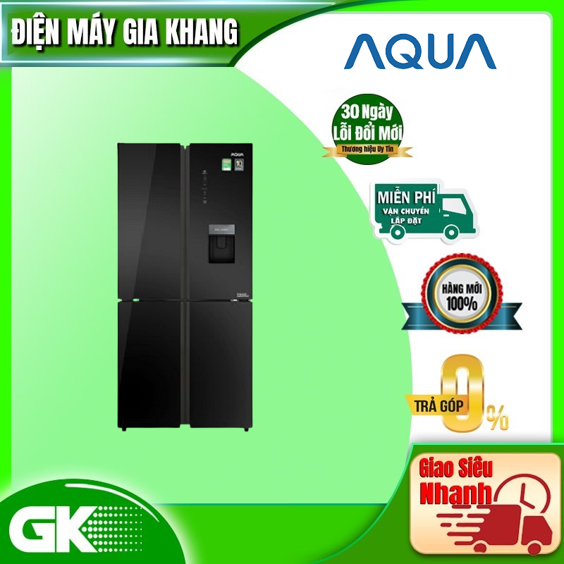 TỦ LẠNH AQUA AQR-IGW525EM(GB) - GIAO TOÀN QUỐC - FREESHIP HCM
