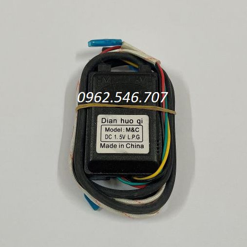Bộ 1 IC 2 lò điện tử đánh tia lửa điện bếp gas âm đa năng