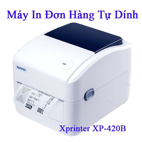 Máy in đơn hàng, in tem, in vận đơn tmđt khổ 110mm xprinter xp 420b