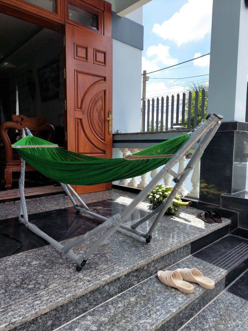 🔥giá sốc🔥khung võng thép 79 xếp gọn duy phương, khung võng xếp cao cấp thép không gỉ, khung võng/khung kèm võng lưới - đại lý võng xếp hcm