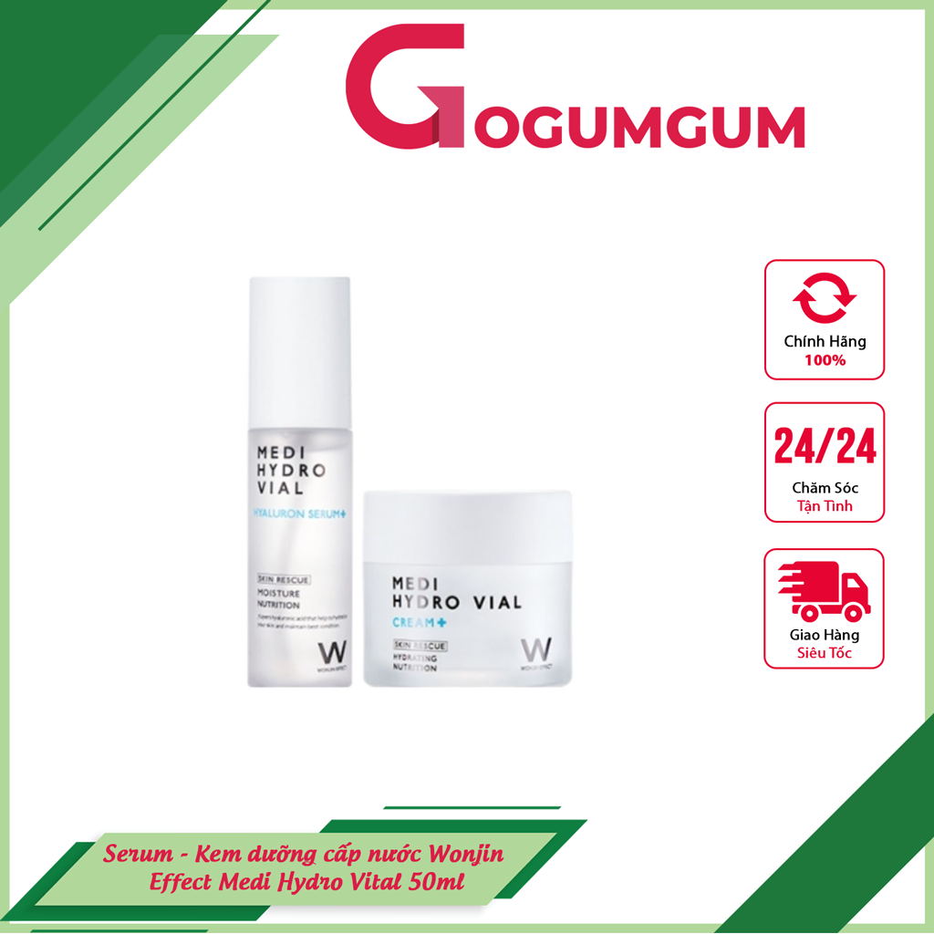 Kem dưỡng cấp ẩm , serum cấp ẩm wonjin