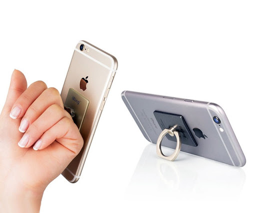 Combo 4 giá đỡ điện thoại nhẫn vuông trơn - iring