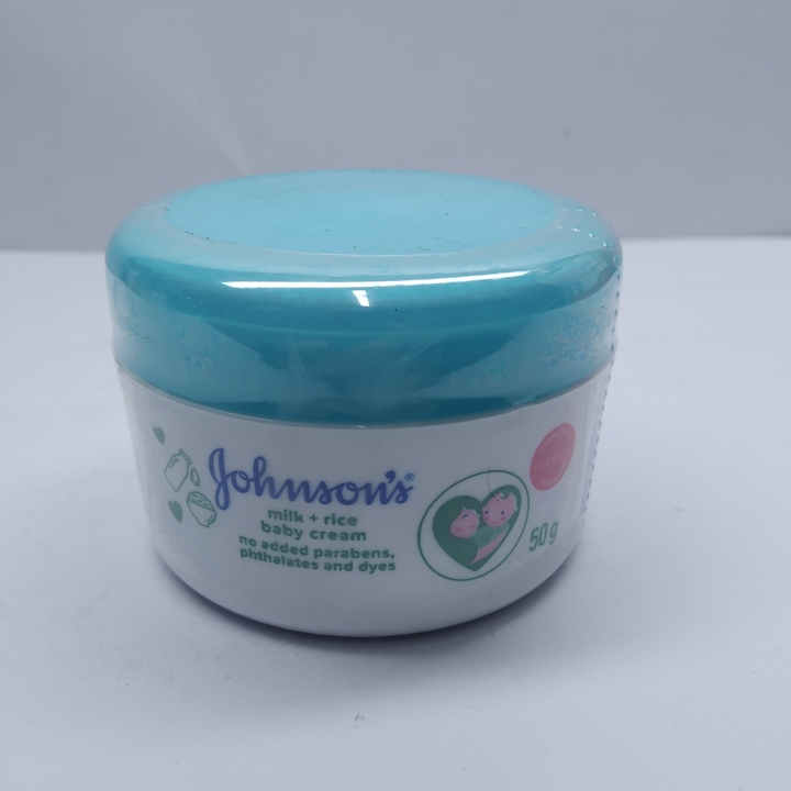 KEM DƯỠNG DA JOHNSON'S BABY MILK + RICE CREAM - HỘP 50G