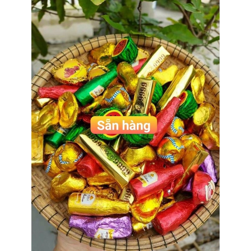 1kg kẹo sô cô la mix nhiều vị ngẫu nhiên siêu ngon