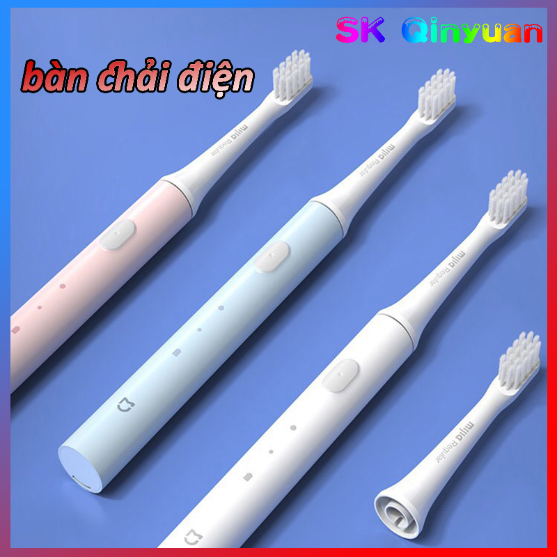 XIAOMI MIJIA T100 Bàn chải điện Bàn chải đánh răng điện Sonic Bàn chải đánh răng có thể sạc lại Bàn chải đánh răng siêu âm không thấm nước Bàn chải đánh răng tự động