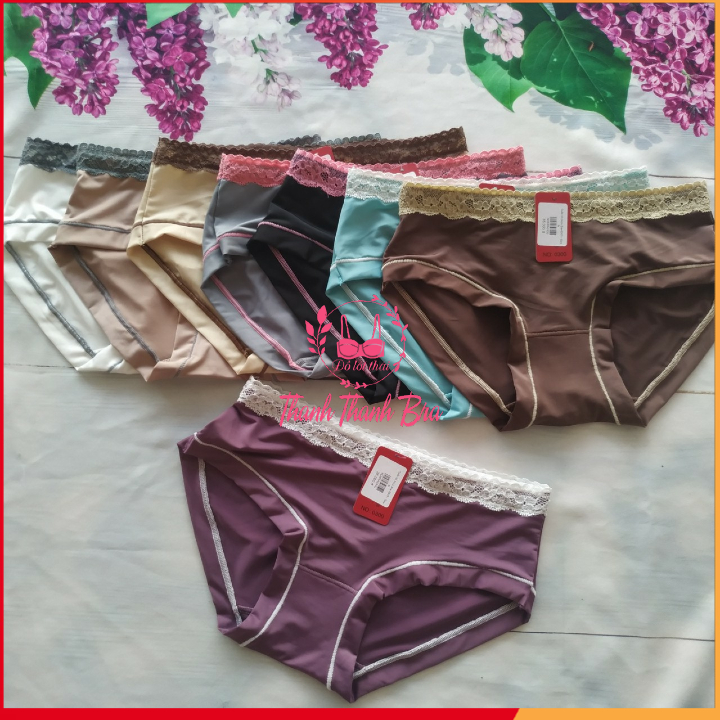 Quần lót nữ thun lạnh Thái Lan No Bra 0300 cao cấp – Form size M