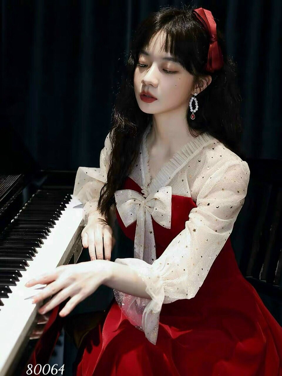 Đầm umi phối lưới sao siêu xinh dự tiệc ,, hẹ hò sang trọng ,,quyến rũ 1hit store55