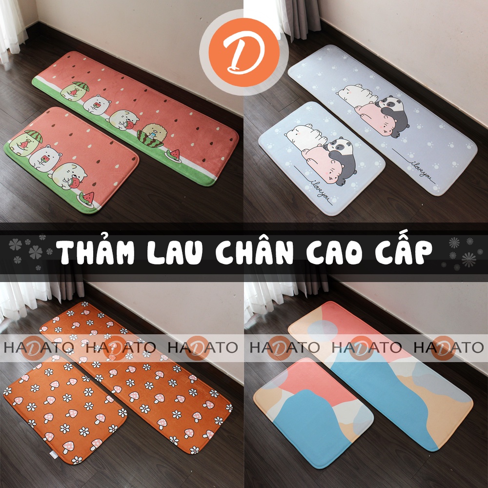 [HCM][CAO CẤP] Thảm trải sàn bếp Thảm phòng ngủ chống trượt, thảm chùi chân nhà bếp, nhà tắm đẹp thấm hút tốt TLC 3