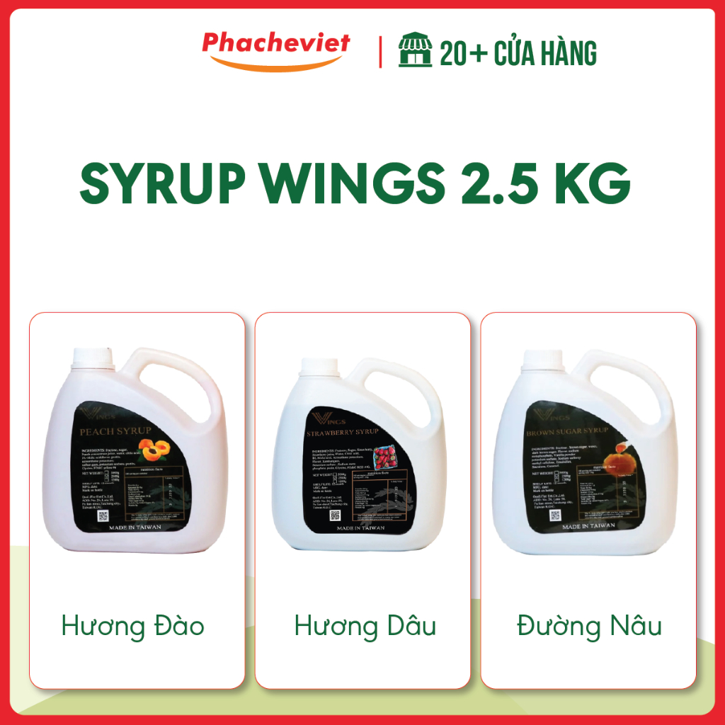 Syrup wings 2.5kg