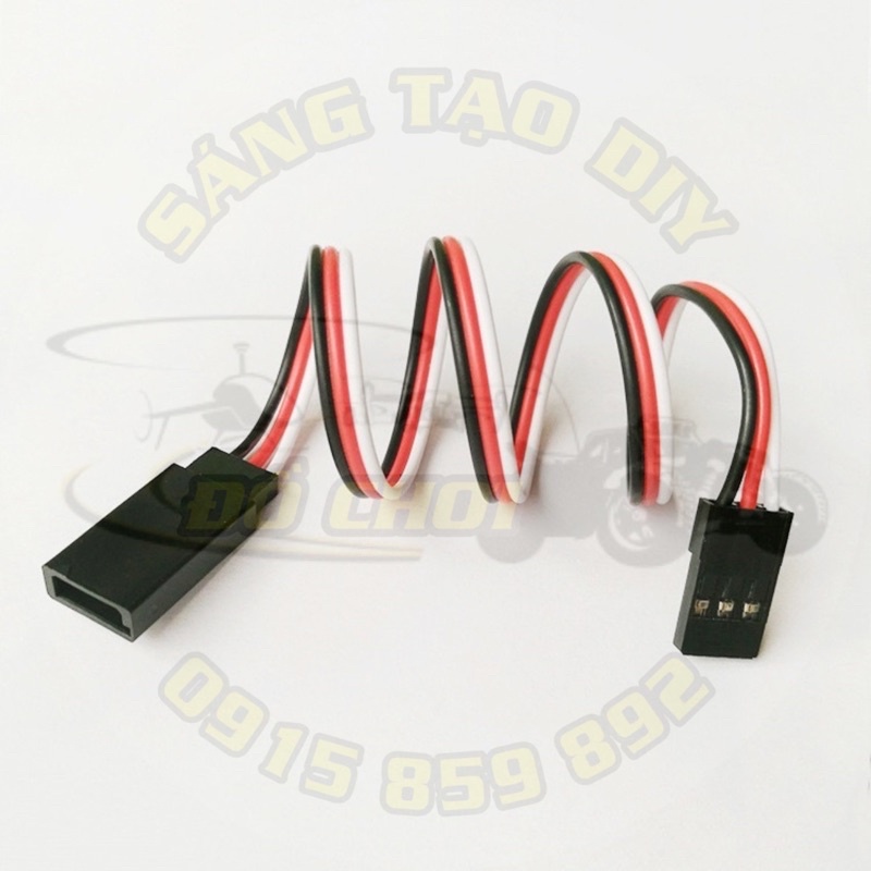Dây cáp nối dài động cơ servo RC. Dây nối dài servo độ dài 20cm - 50cm