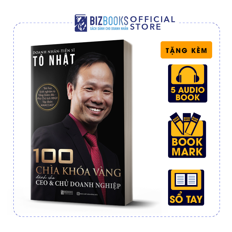 Bizbooks - Sách - 100 Chìa Khóa Vàng Dành Cho CEO Và Chủ Doanh Nghiệp