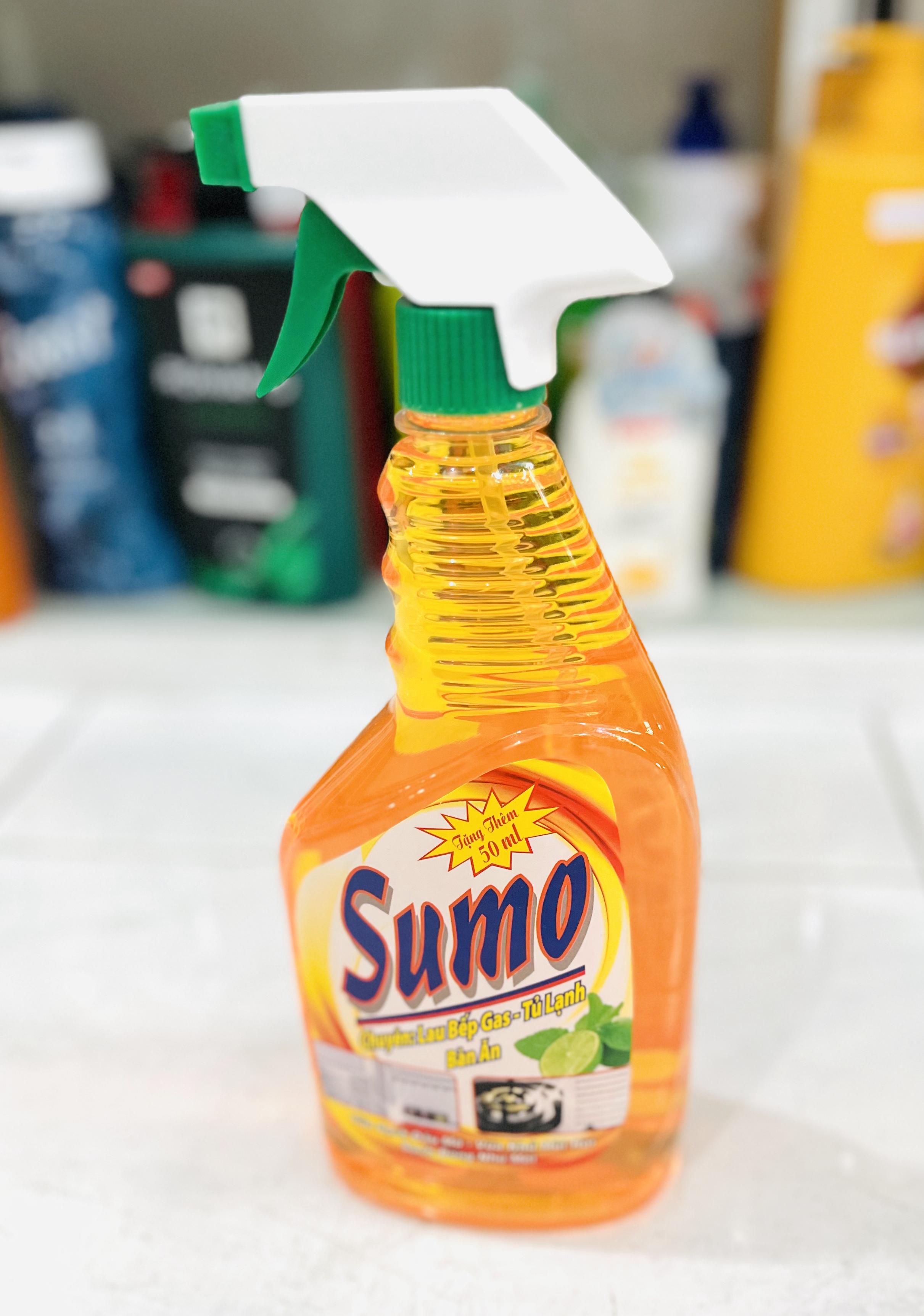 Nước lau bếp Gas, tủ lạnh Sumo 800ml