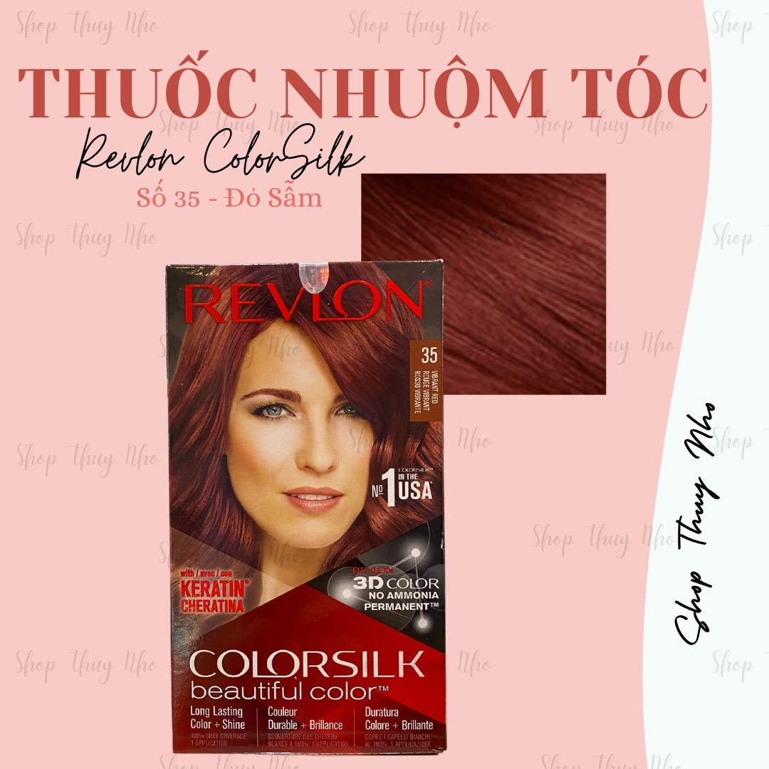 Thuốc nhuộm tóc Revlon Colorsilk số 35