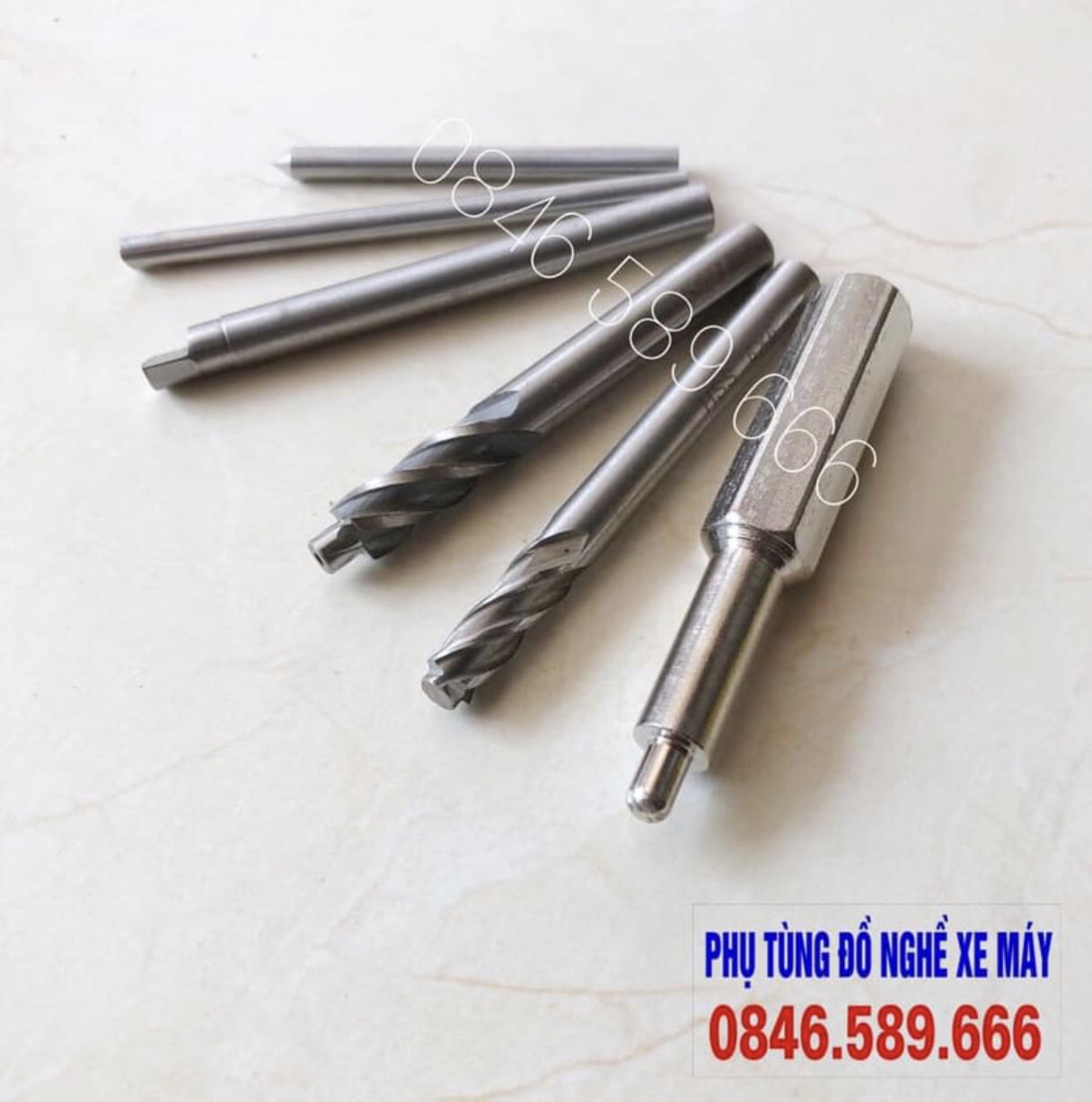 Dao đóng cối chảy xăng 6 chi tiết