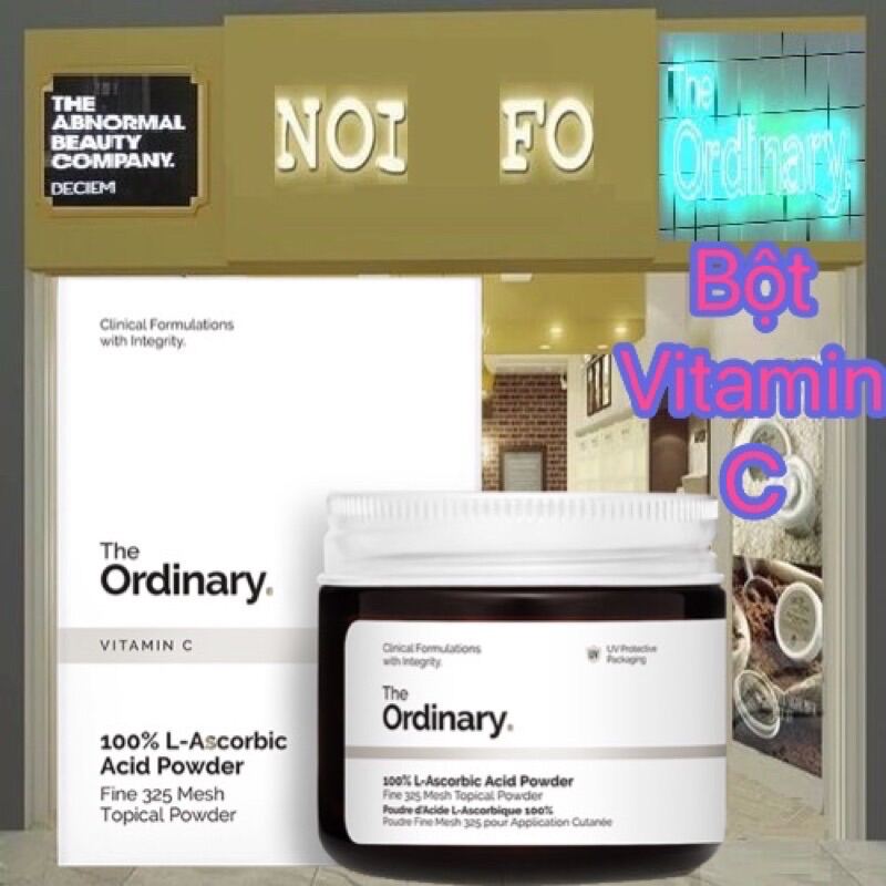 Voucher 12% - bột vitamin c 100% l-ascorbic acid powder