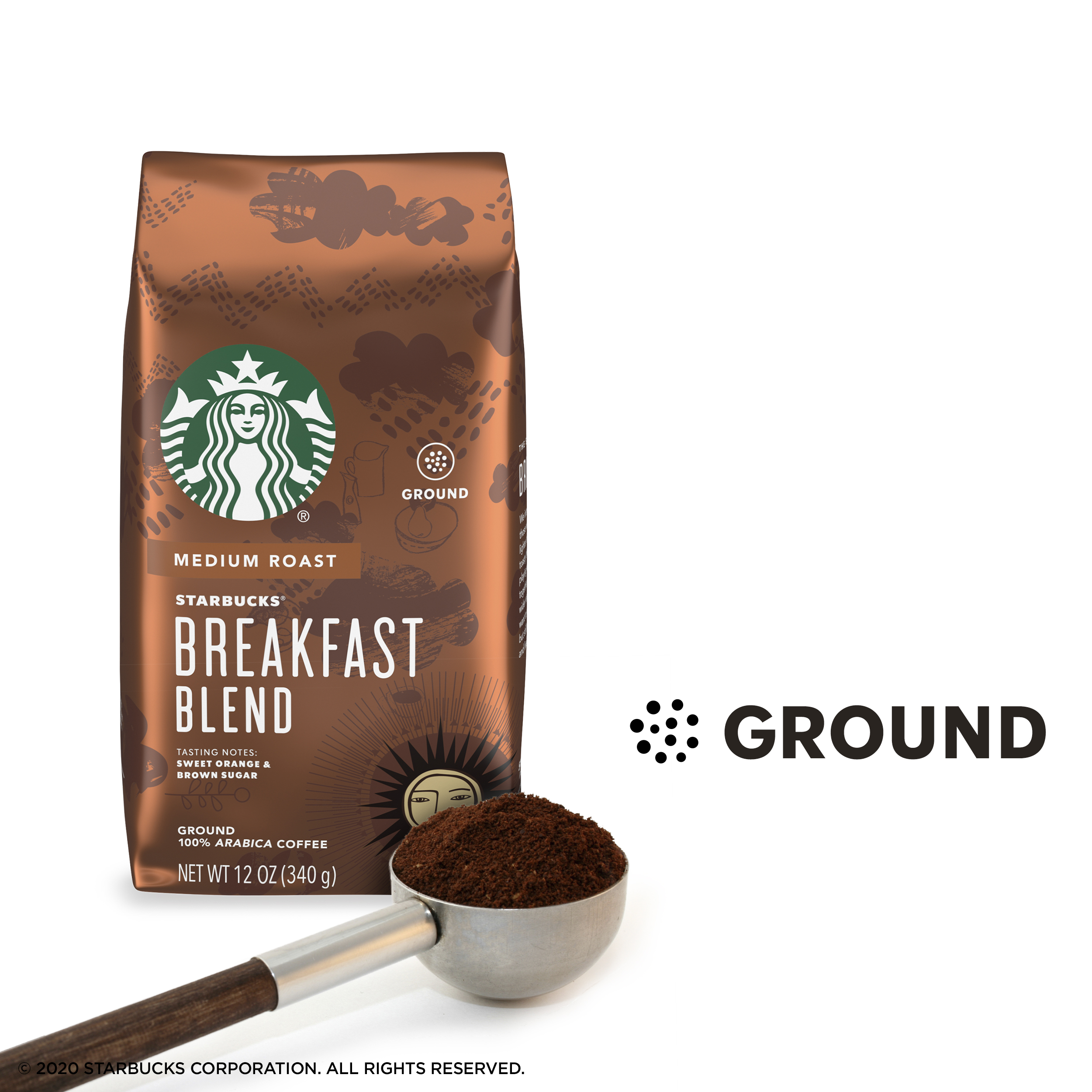 SALE OFF DATE FEB ( THÁNG 2) - Starbucks Breakfast Blend, 100% Arabica, 340g