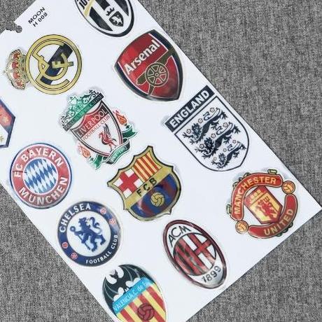 [NEW] Tem logo NỔI CÂU LẠC BỘ mạ crom cho xe máy,LAPTOP,XE ĐẠP (ĐẲNG CẤP TRỜI ÂU)