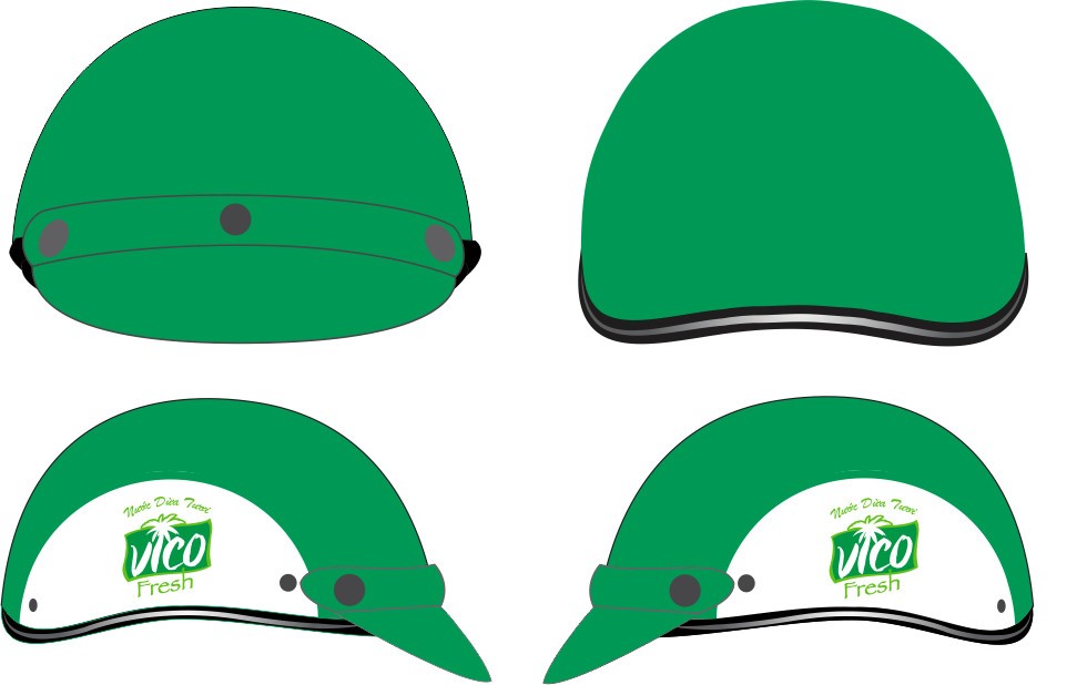 Nón Bảo Hiểm Vico Fresh