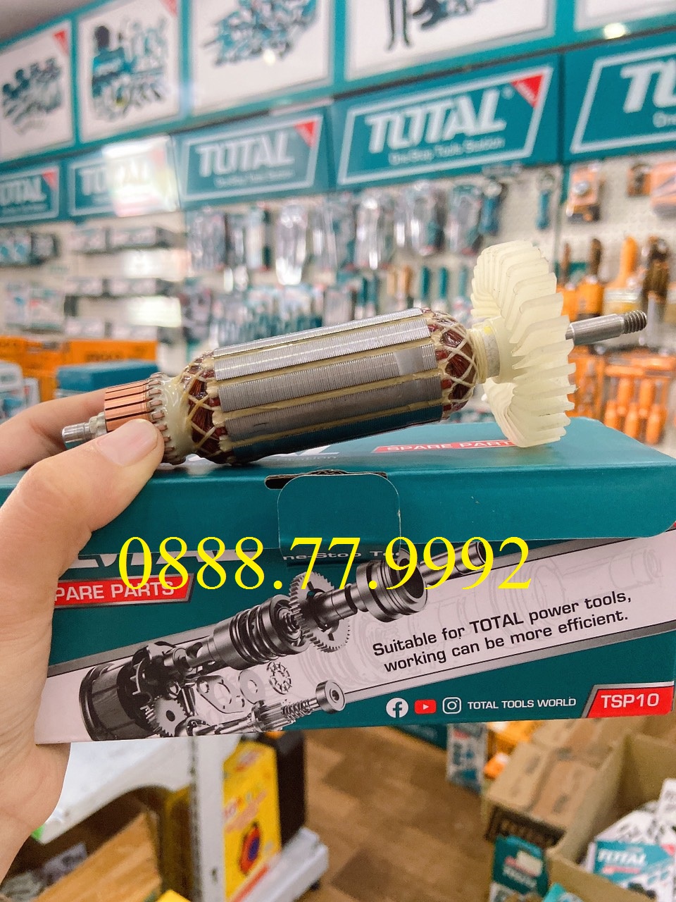 Ruột của máy mài góc cầm tay total tg1121256-3 1010w