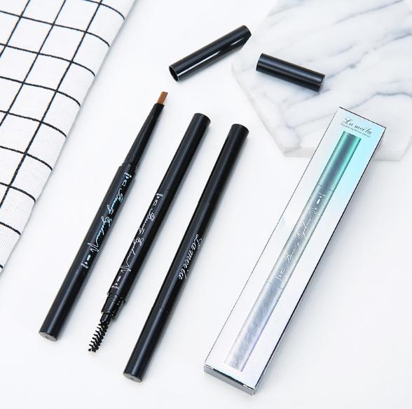 [Sale Sốc] Bút Kẻ Lông Mày Bút Chì Kẻ Mày 2 In 1 Chống Nước Không Trôi LAMEILA P778