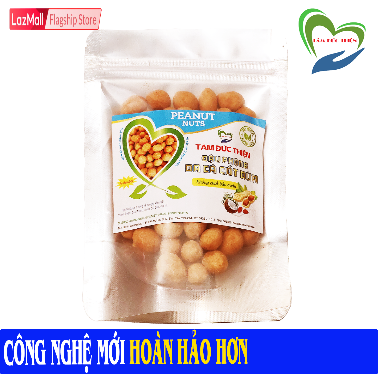Combo Khách sỉ 30 túi - loại túi zip 100GR Tâm Đức Thiện - Thực Phẩm Đóng Gói Đóng Hộp Ăn Liền – Đồ Ăn Vặt Lazada