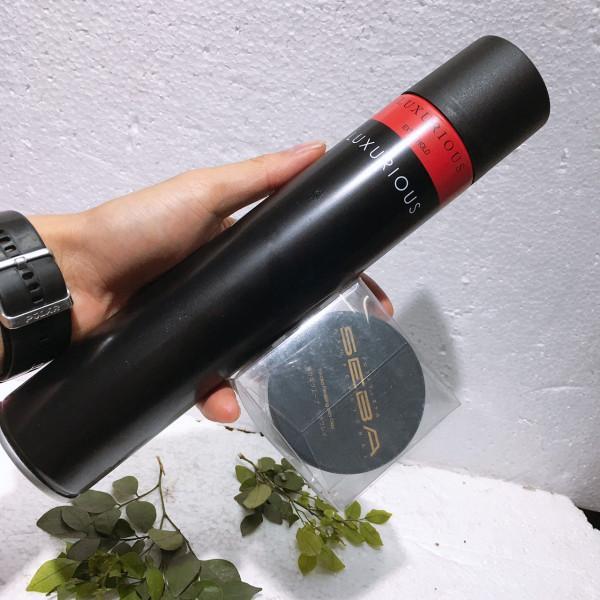 Combo gôm xịt tóc sáp vuốt tóc nam seba