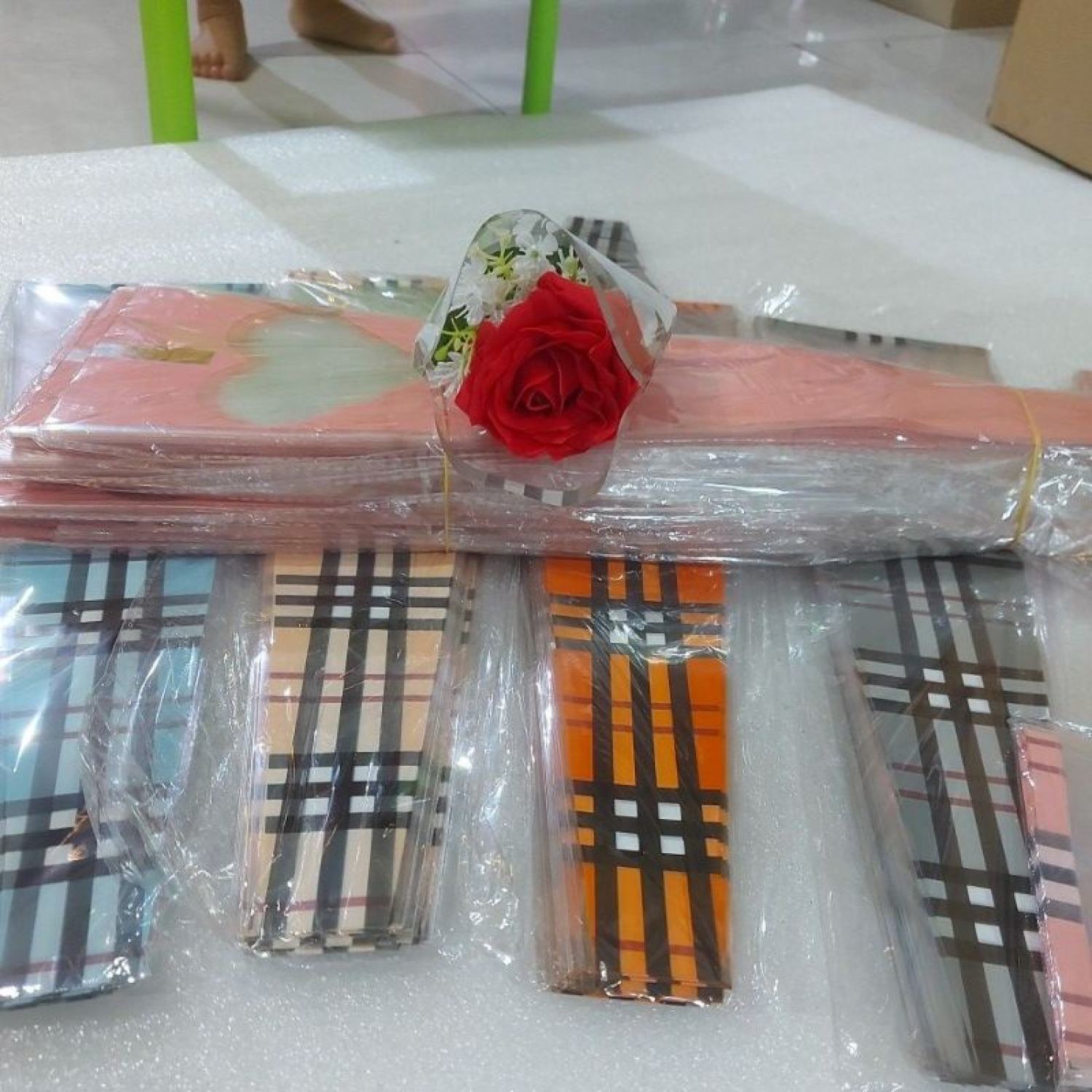 Bịch đựng hoa 1 bông .