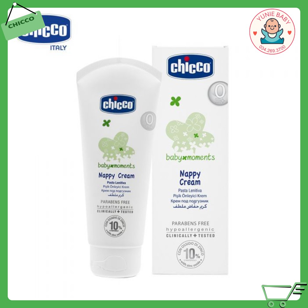 Kem hăm 3 tác động chicco 0m+ 100ml