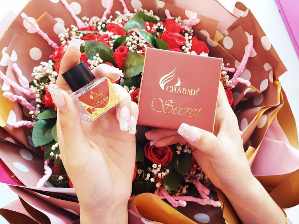 Nươc hoa vung kin gril . Cha.rme 5ml