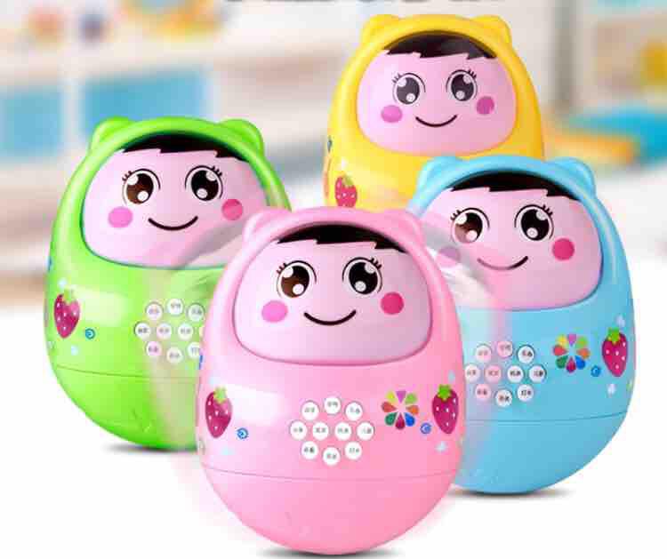 Lật đật phát nhạc cho bé