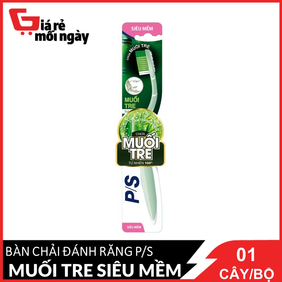 Bàn chải đánh răng p/s muối tre