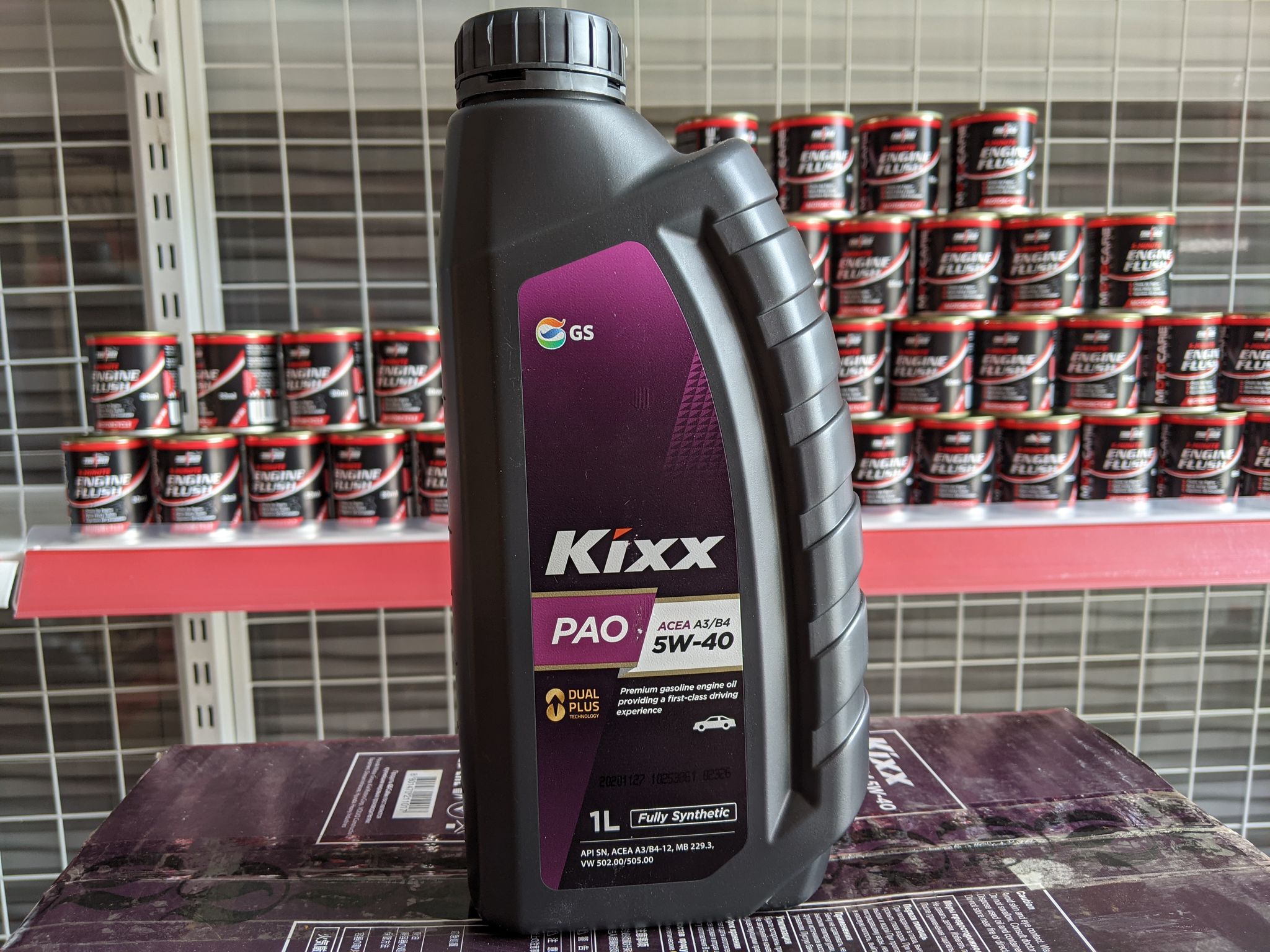Kixx pao a3/b4 5w40 1l nhớt tổng hợp