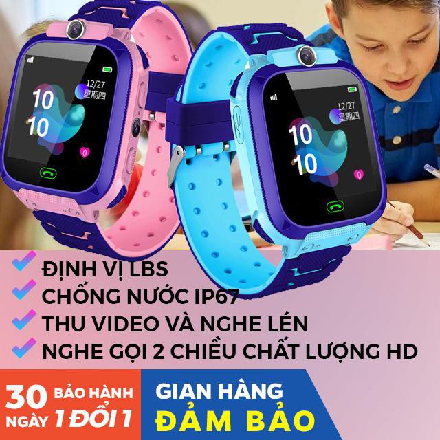 [HCM][ XẢ 69%] Đồng Hồ Thông Minh Cao Cấp Đồng Hồ Chống Nước IP 67 Đồng Hồ Giá Rẻ Đồng Hồ Q12 Cho Bé Dò Vị Trí Định Vị GP.S Theo Dõi Chống Mất 1.44 Inch Camera Chụp Ảnh Nghe Gọi Học Toán Hiển Thị Đồng Hồ BH 12 TH