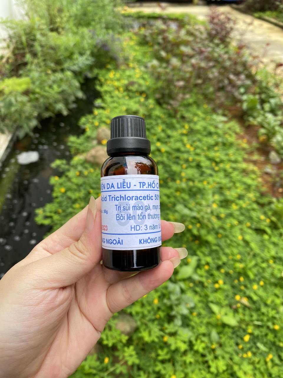 Lọ chấm rụng mụn smg 30ml của bệnh viện da liễu tp hcm