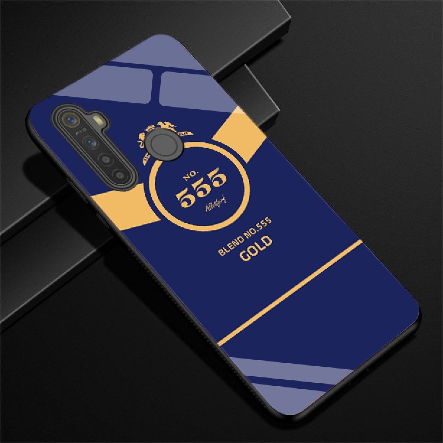 Ốp Lưng Realme 5, 5i, 5 PRO, Realme C3 mặt kính cường lực cao cấp, thiết kế Độc Quyền