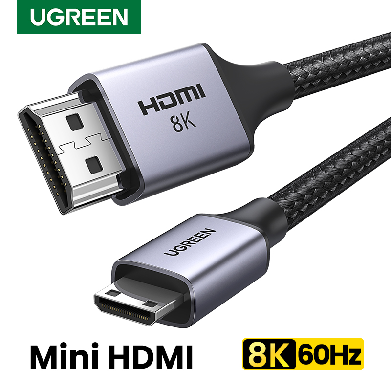 Produits UGREEN Câble HDMI 8 K Ultra HD Haute Vitesse 48 Gbps HDMI 2.1 8 K  60 Hz Support Dynamic HDR, Dolby Vision, eARC Compatible avec Xbox One, Nintendo  Switch, PS4 Pro