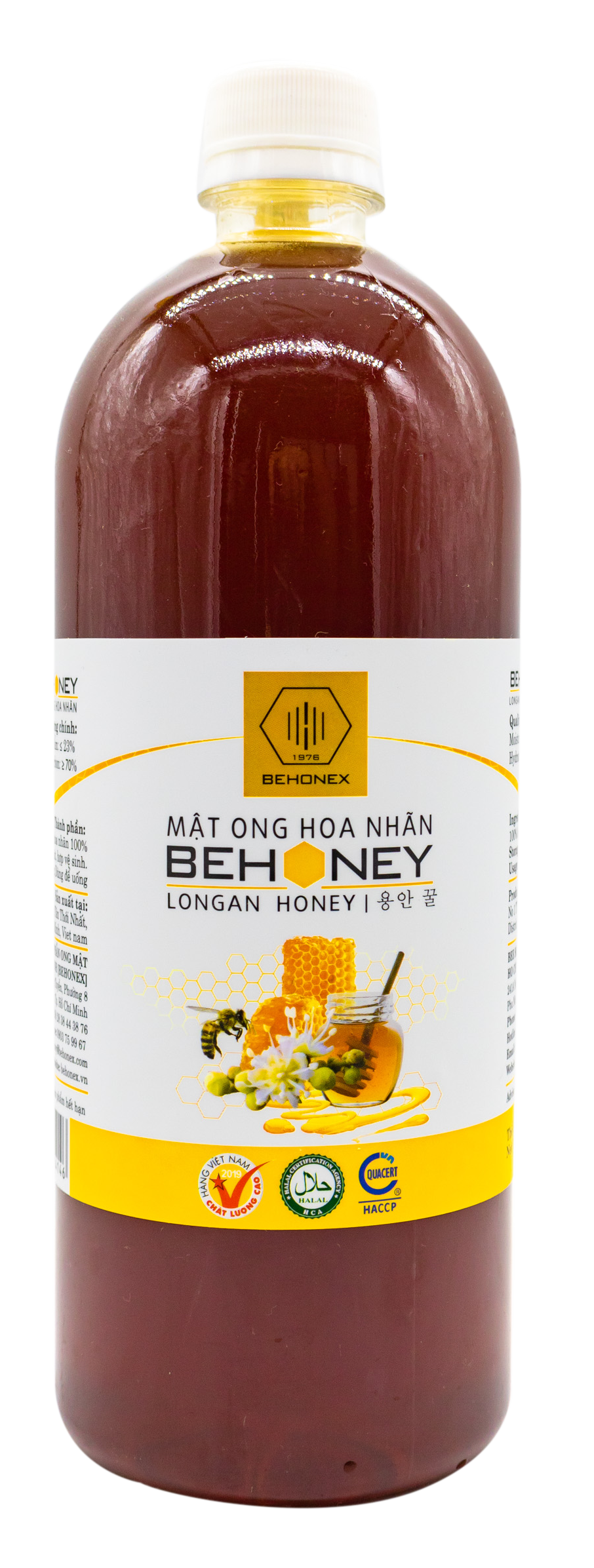 Mật ong hoa nhãn 1l