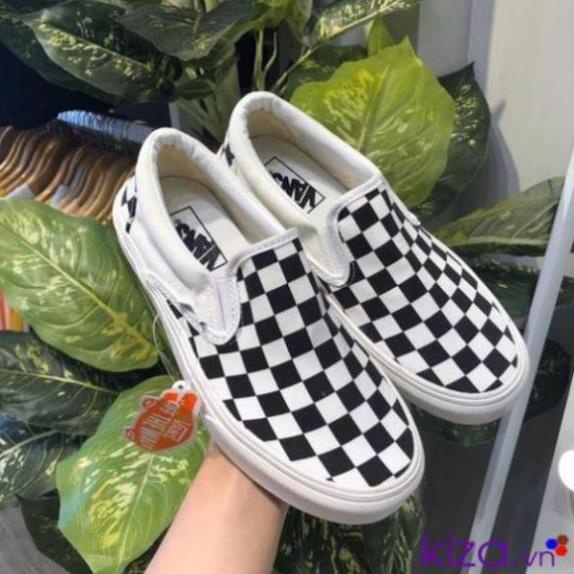 [Sale sốc ] Giày VANS CARO Slip-on lười Nam Nữ, Giày sneaker lười hot nhhất 2021