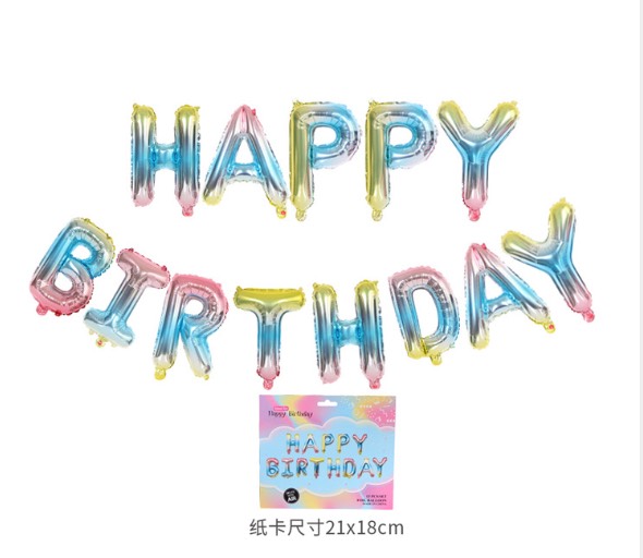 bộ chữ happy birthday