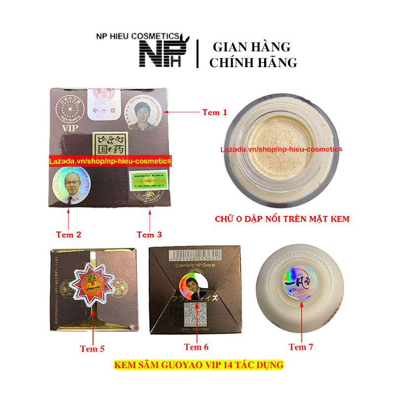 Kem sâm Guoyao VIP 14 tác dụng