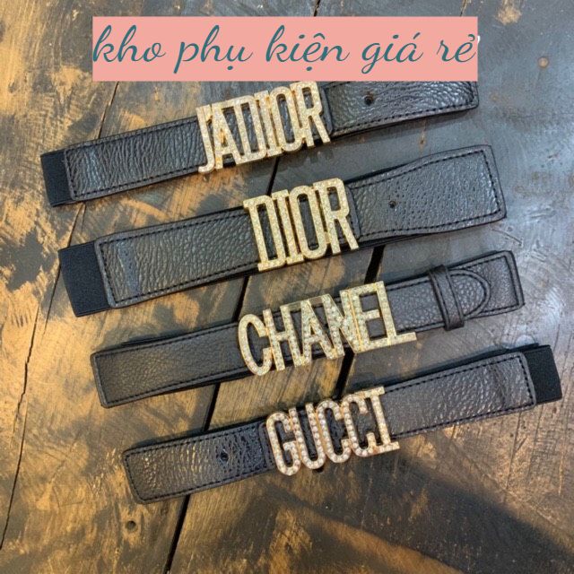 Đai váy đính đá bản vừa loại đẹp cao cấp 4cm