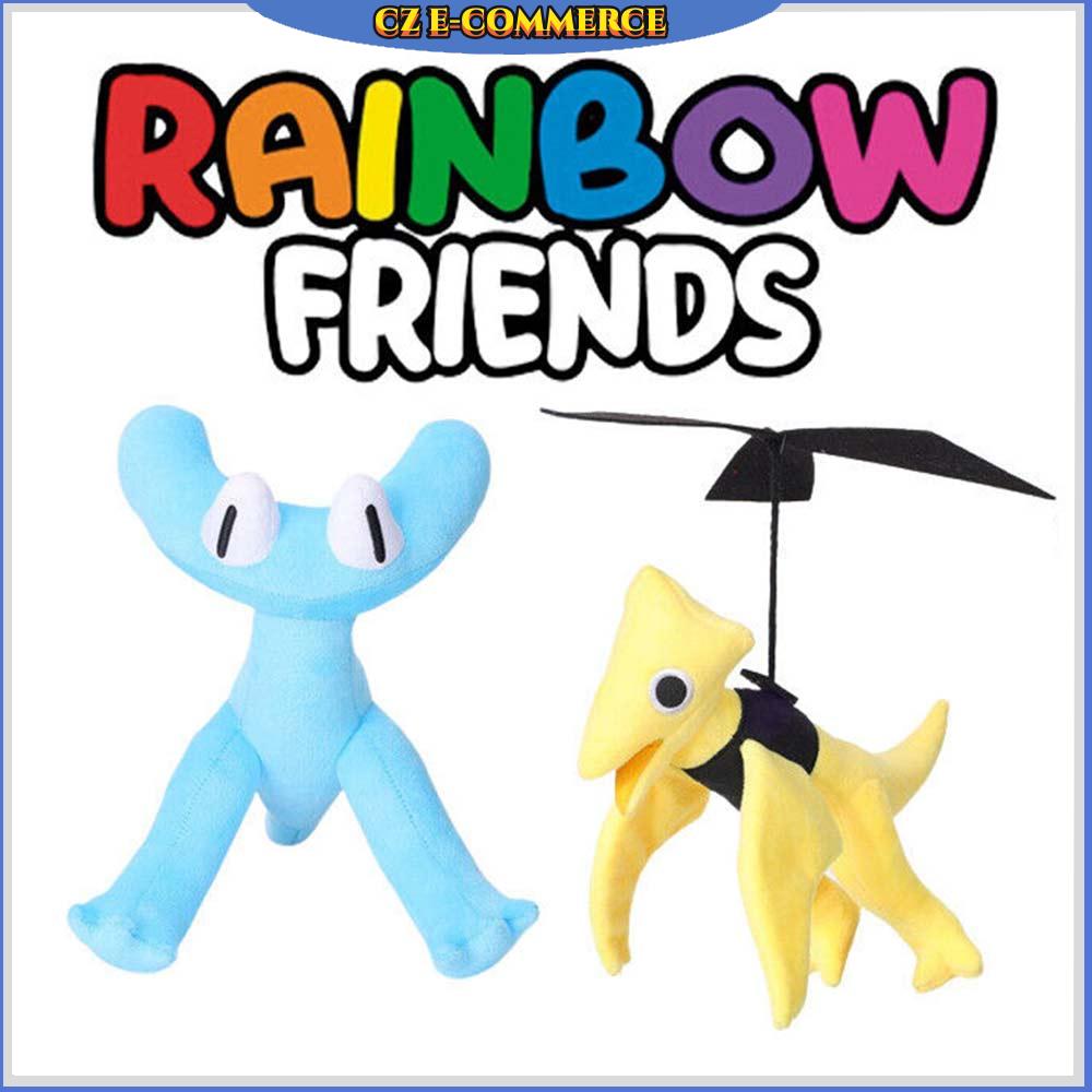 Cyan Rainbow Friends Plush Toy Yellow Pterosaur Rainbow Friends Chapter 2  Cartoon Character Soft Comfortable Plushie Doll Gift - AliExpress