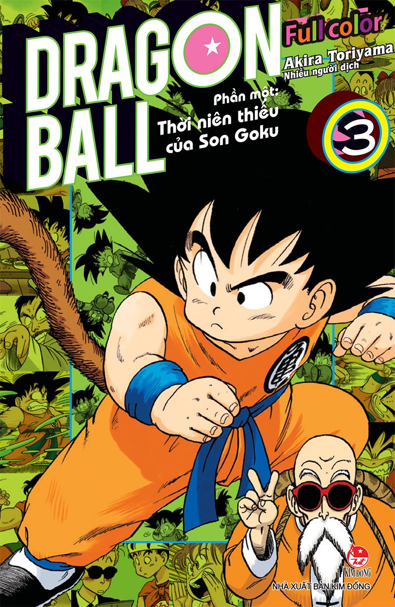 Kim đồng - dragon ball full color - phần một - tập 3