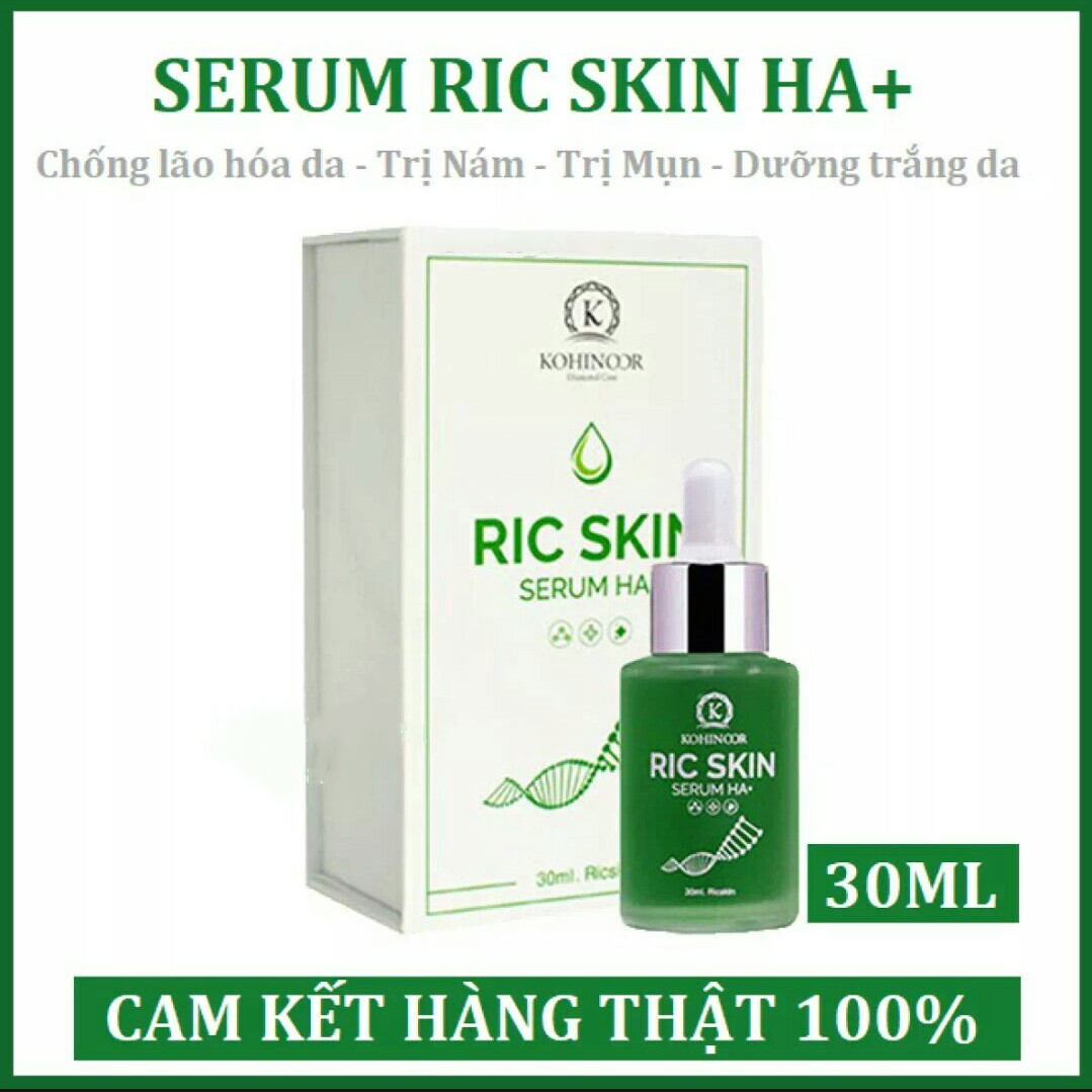 SERUM RIC SKIN LOẠI BỎ, NÁM, TÀN NHAN, MỤN DƯỠNG TRẮNG DA