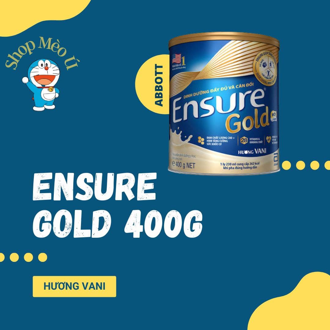 Sữa bột Ensure Gold Abbott 400g