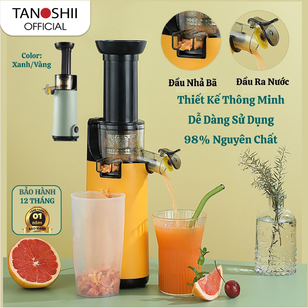 Máy Ép Chậm Nineshield, Máy Ép Trái Cây Bảo Hành 12 Tháng