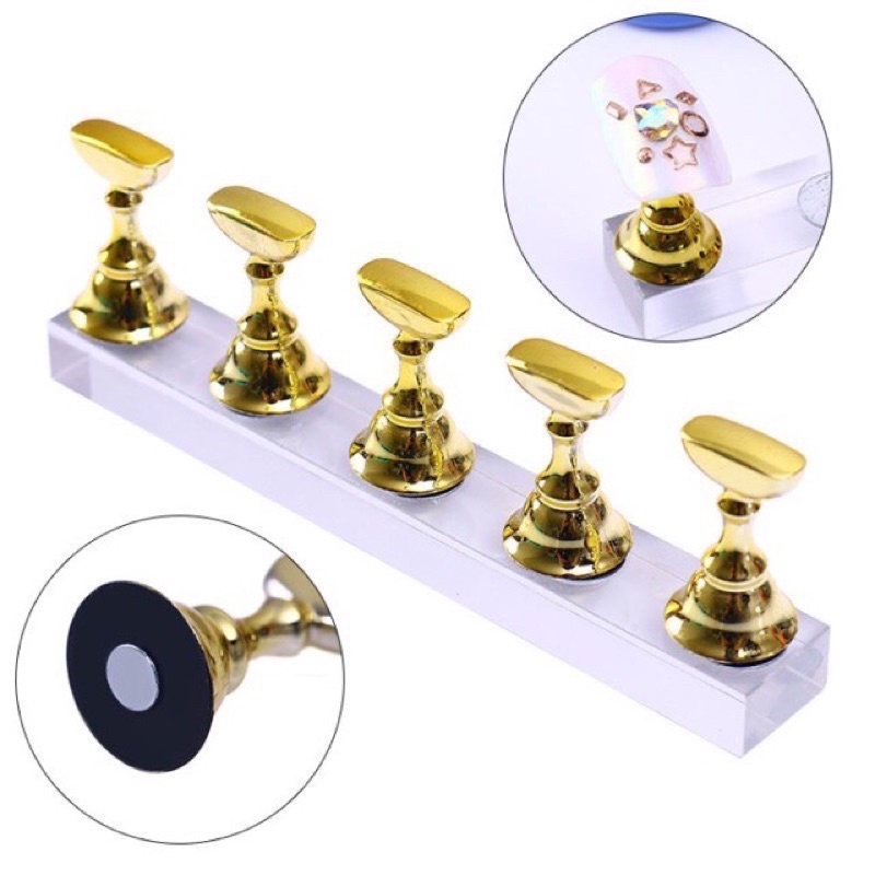 Đế Mẫu Con Cờ Tập Sơn Nail - Đế gắn móng giả để móng mẫu con cờ có nam châm